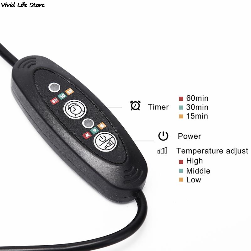 Usb elektrisk varmepude 3 gear justeret temperatur diy termovest jakke tøj varmepuder 1pc