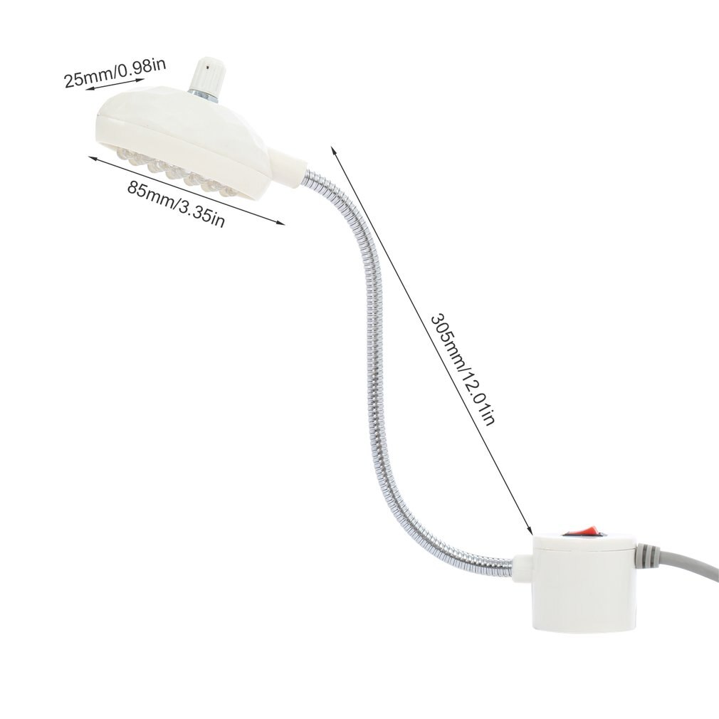 Naaimachine Led Lamp 19 Leds Werklampen Spaarlampen Met Magneten Mount Licht Armatuur Verstelbare Licht