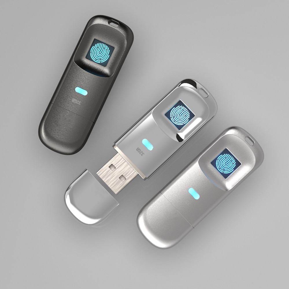 USB2.0/3.0 Fingerprint Code Accurate Identificaiotn Privacy Management U Disk 32G/64G/128G key usb fingerprint Flash usb3.0 disk