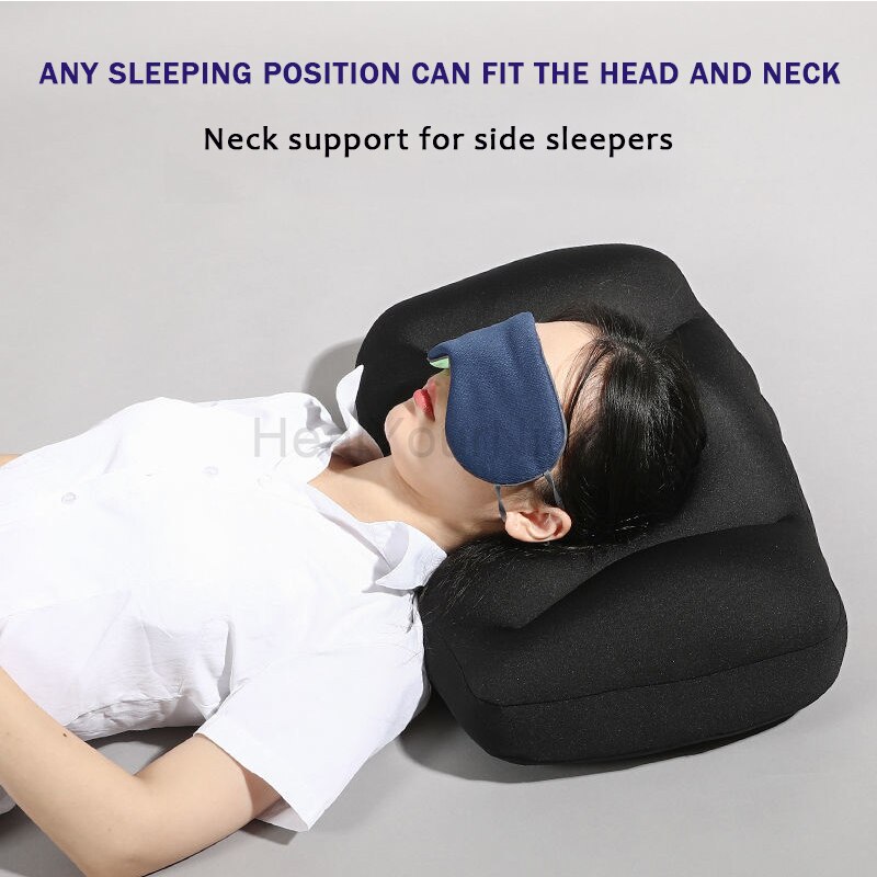 All-round Sleep Pillow Egg Sleeper Memory Foam Soft Orthopedic Neck Pillow Pain Release 3D Neck Micro Airball Pillow Deep Sleep