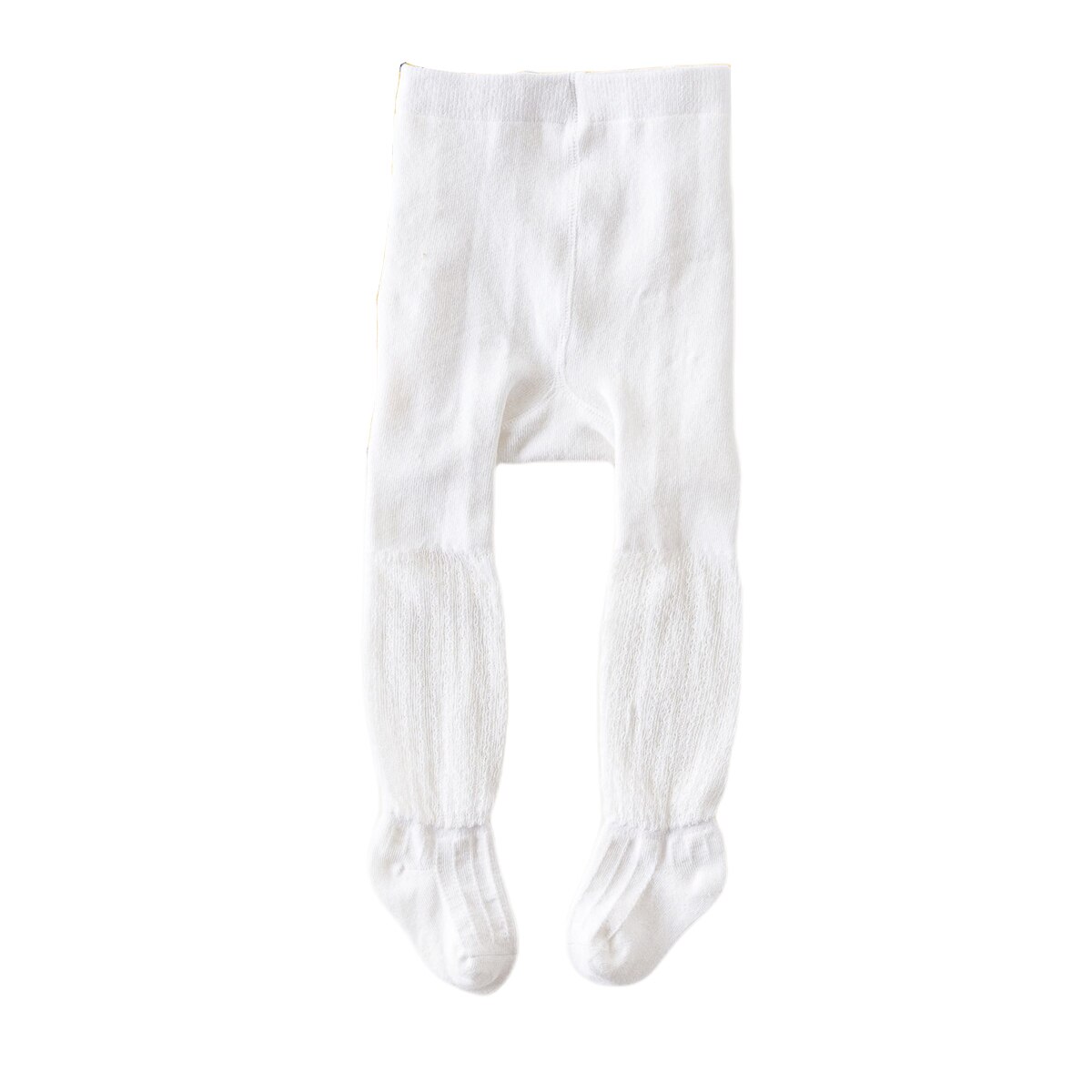 Por leggings de cor sólida da menina simples verão bebê anti-mosquito malha respirável meia-calça de uma peça