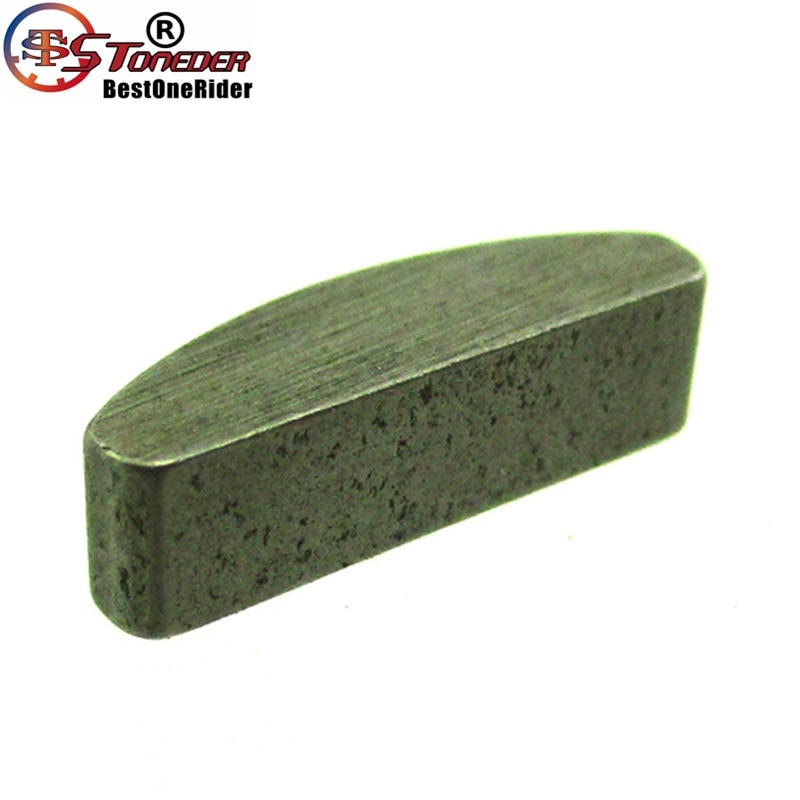 STONEDER Woodruff Key For Chinese GY6 125 150cc Scooter Moped ATV 152QMI 157QMJ Jonway JMSTAR Roketa Sunl Tank Peach Taotao