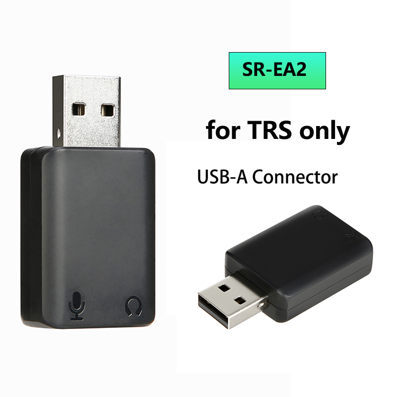 Saramonic SR-EA2 Audio Adapter Met Lightning Type-C Usb Connector Voor Smartphone Pc Iphone Computers 3.5Mm Trs/trrs Microfoon: Blauw