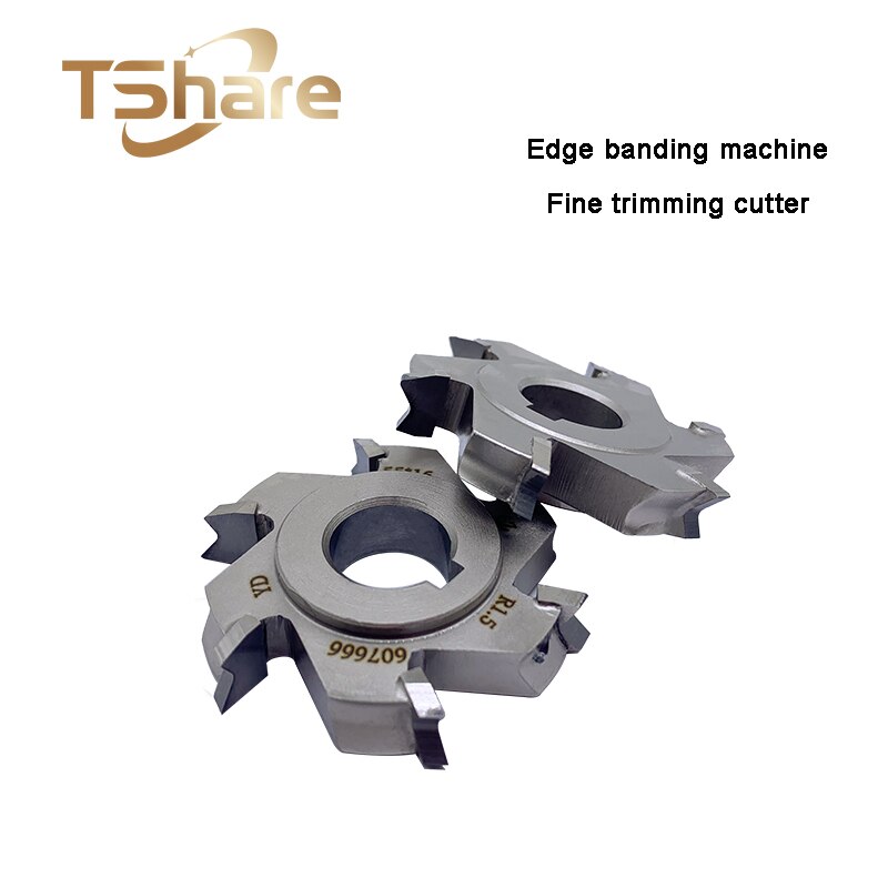 1 Pair (L+R) Fine Trimming Cutter for CEHISA Edge Banding Machine 55*16*H11*6Z R1.5/2/3