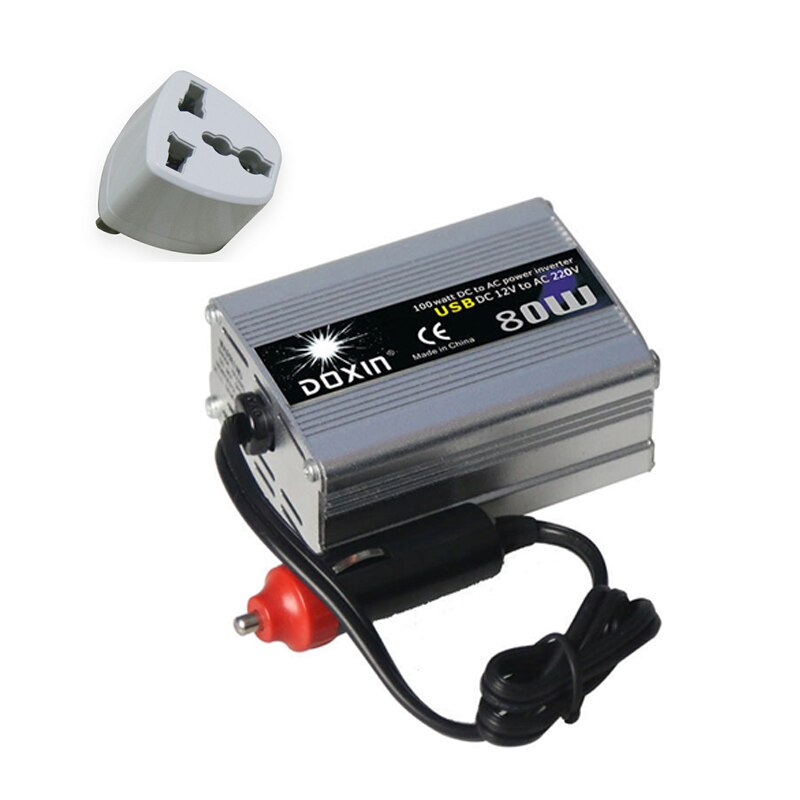 Car Power Inverter Converter DC 12V to 220V AC Cars Inverter with Car Adapter Multifunctional Car Charger 80W/150W/200W/300W