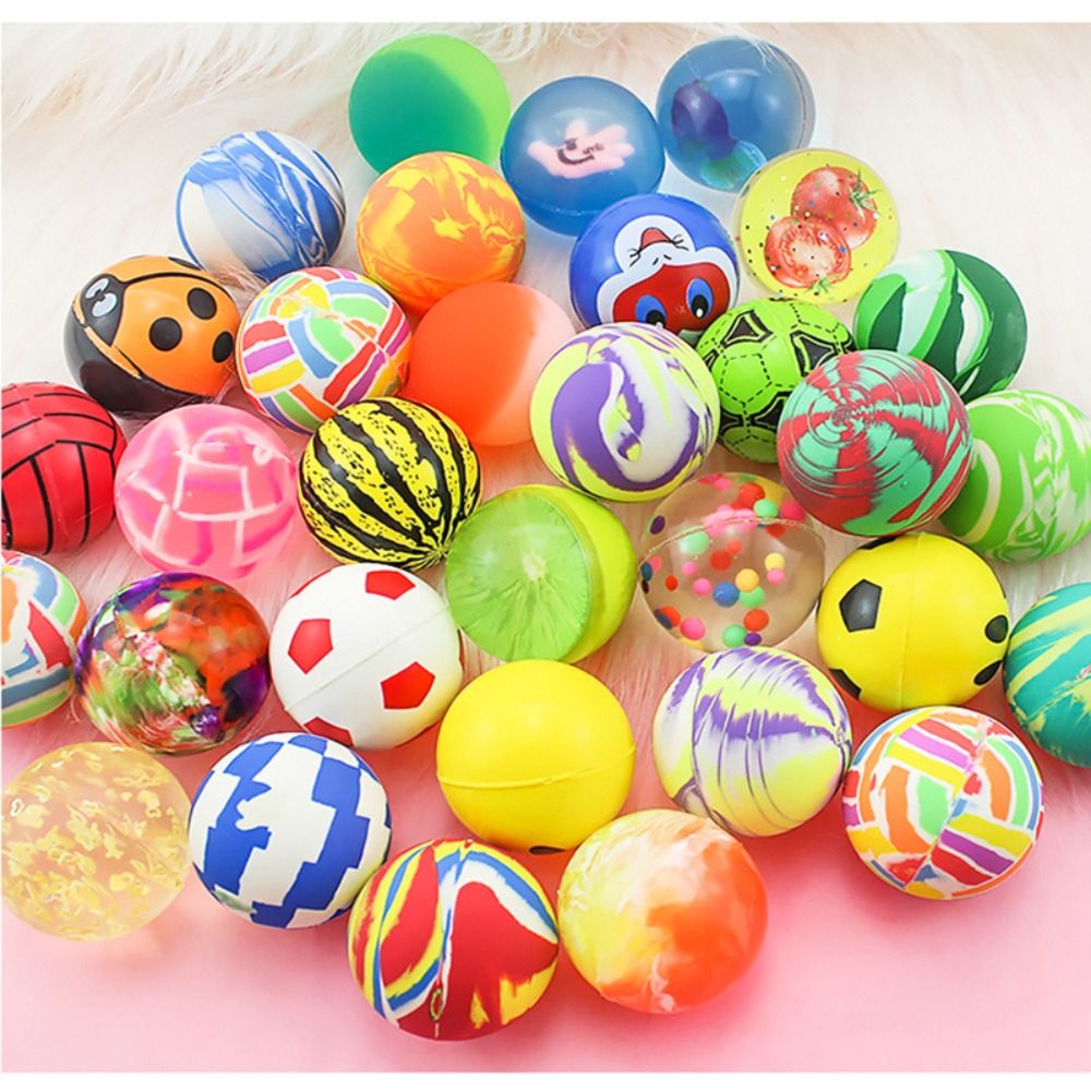 Luminous Outdoor Games Fun Family Activities Rubber Bouncing Ball Color Bouncing Ball Jumping Balls Children Ball