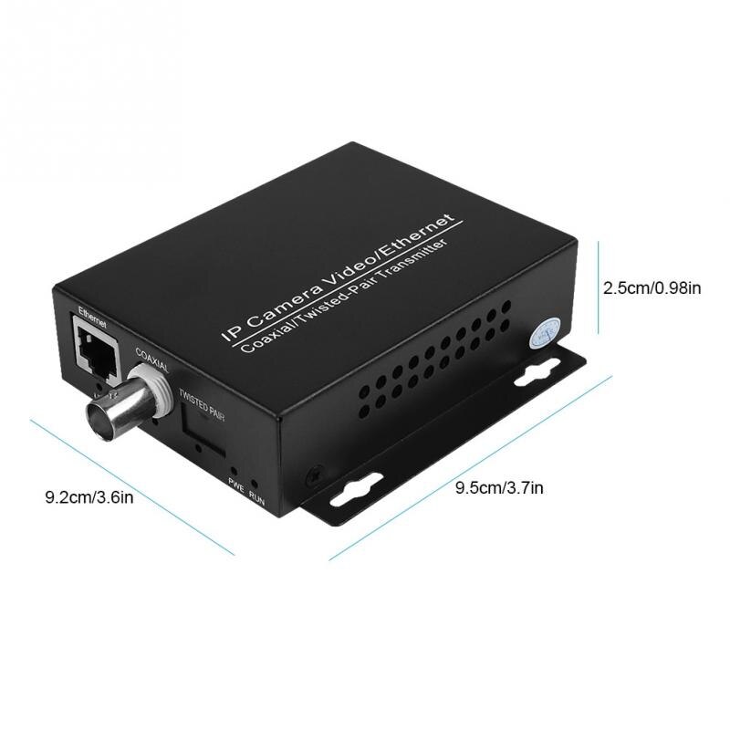 1 paar Ethernet IP Extender Over Coax Kit EoC Coaxiale Kabel voor Cctv Camera 'S