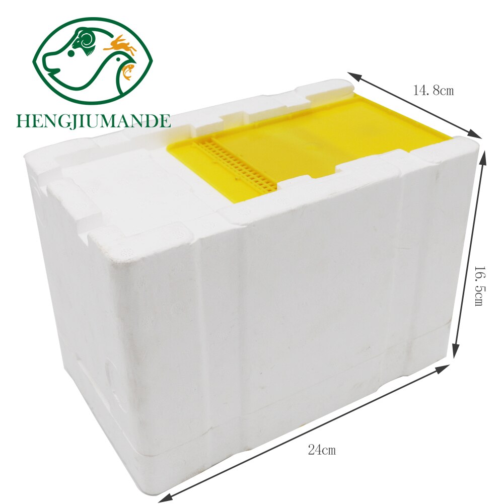 Foam Beehive Bee Hive Auto Honey Beehive Frames Beekeeping Kit Bee Hive King Pollination Box for Garden Pollination Bee Tools