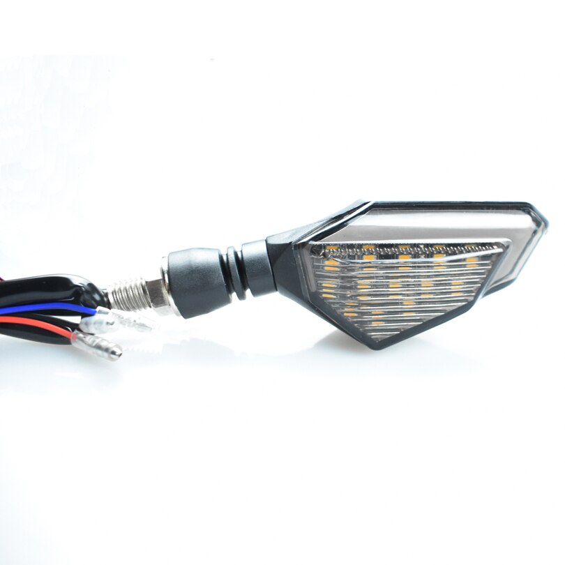 CHCYCLE Fließende Blinker Motorrad LED Blinker Motorrad Blinker Licht DRL Anzeige Licht Bremse Lampe Wasserdicht Vorne Hinten