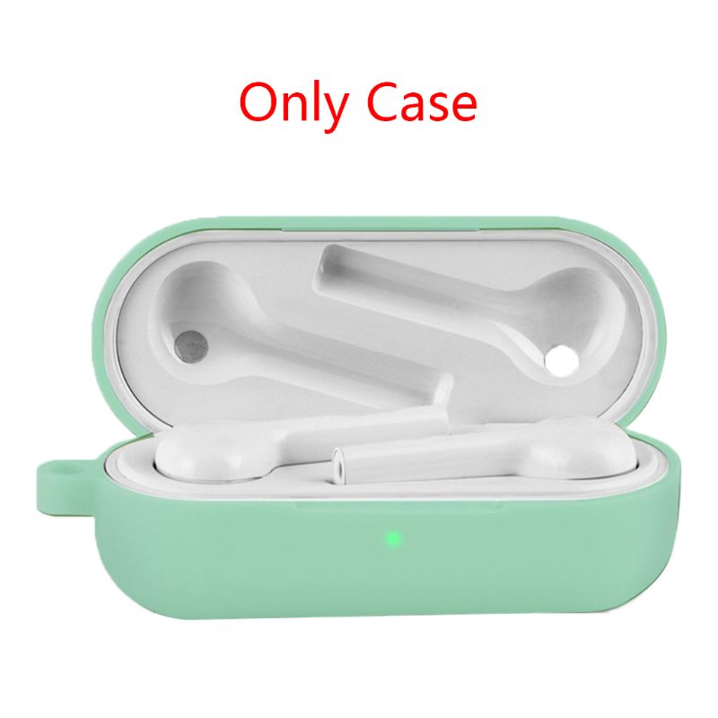 Dustproof Protective Case Shell Soft Silicone Earphone Cover for Honor Magic Earbuds Wireless Headphones Headset: Green