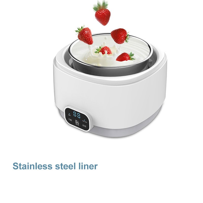 Elektryczna maszyna robić produkcji jogurtu jogurt maszyna DIY narzędzie urządzenia kuchenne automatyczne Natto wino ryżbyć winnym "trzy w jednym" fermentacji 220V: Not cup