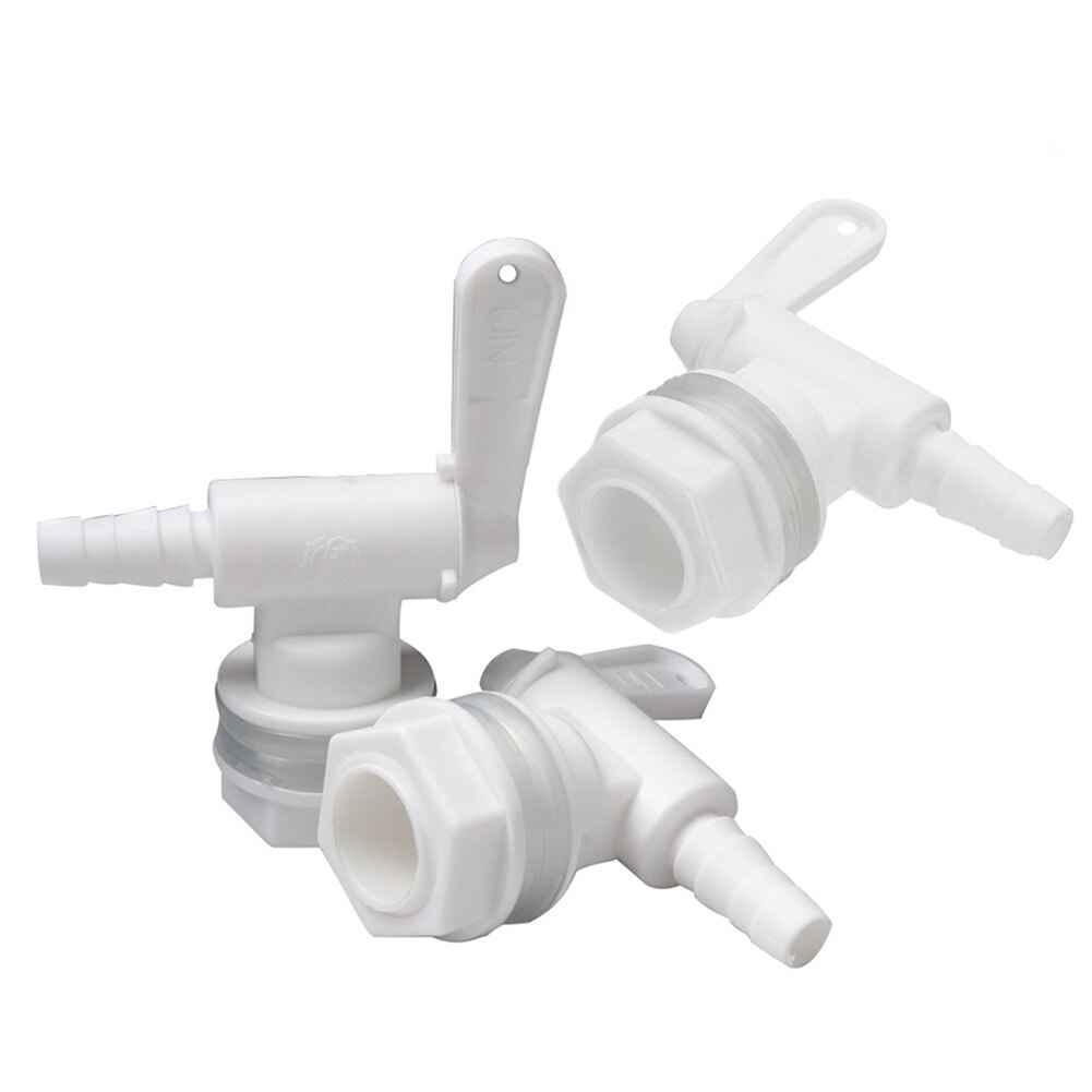 3Pcs Plastic Bottling Spigot Home Brew Beer Keg Bucket Fermenter Tap Faucet: white