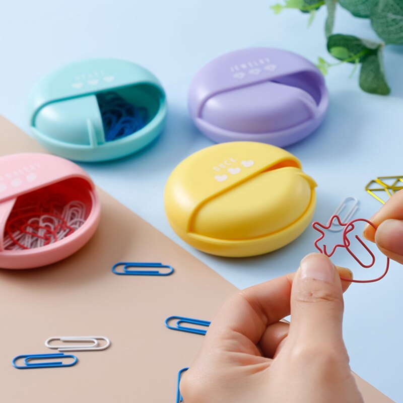 25 st/kartong kaktus stjärnglass mini gem godis färg kawaii brevpapper metall pärm klämmor foton biljetter anteckningar brev