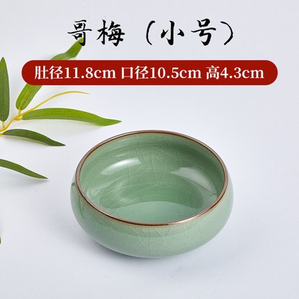 Schrijven Penselenbakje Pot Keramische Wassen Kopje Thee Wassen Kom Schilderen Borstel Wassen Kommen 1Pc: 11.8cm gm