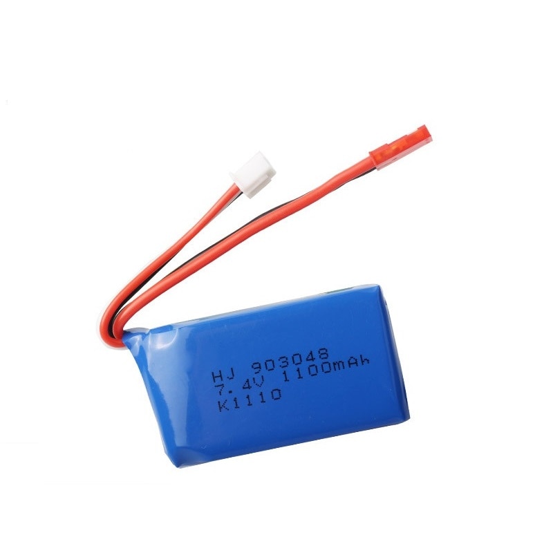 3Pcs for Wltoys A949 A959 A969 A979 K929 LiPo Battery 7.4V 1100mah 903048 25c Lipo Battery For RC Helicopter Airplane Cars Boats