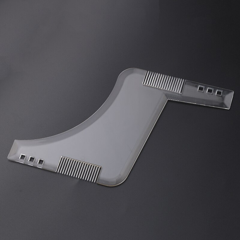 Beard Comb Men Beard Shaping Styling Template Beard Shaving Face Care Modeling Tool for Husband