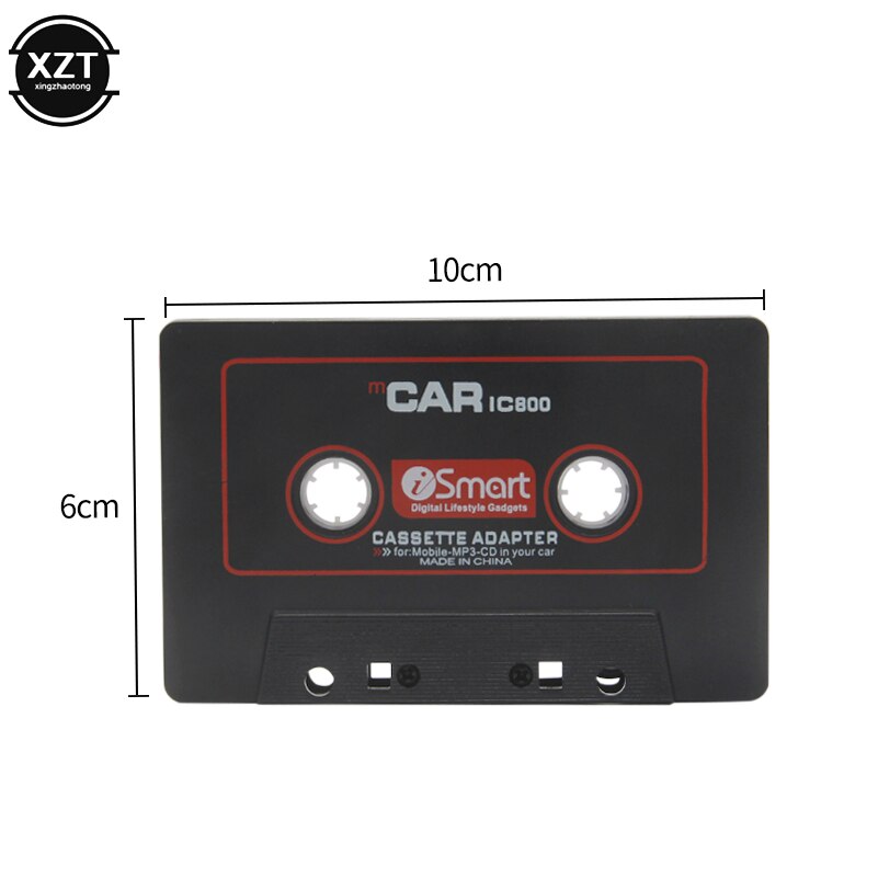 Bilkassettebåndadapter kassette  mp3 afspiller konverter med 3.5mm jackstik til ipod til iphone  mp3 aux kabel cd-afspiller