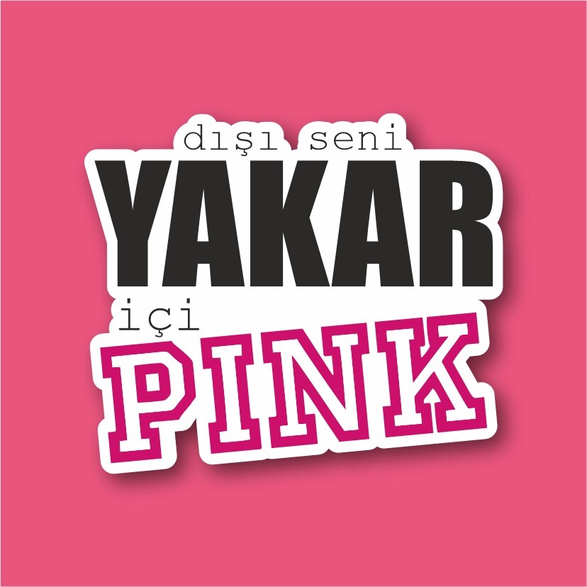 Roze Laptop En Telefoon Sticker-Decal Max.8cm