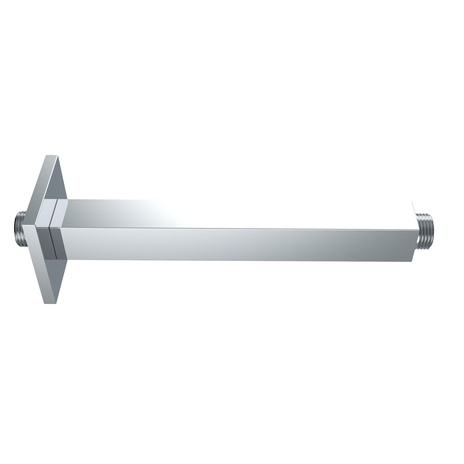 Badkamer douche arm verlengstuk plafondmontage 10/15/20cm lengtes chroom messing wandmontage rond vierkant: Tc4 liter 8-20cm