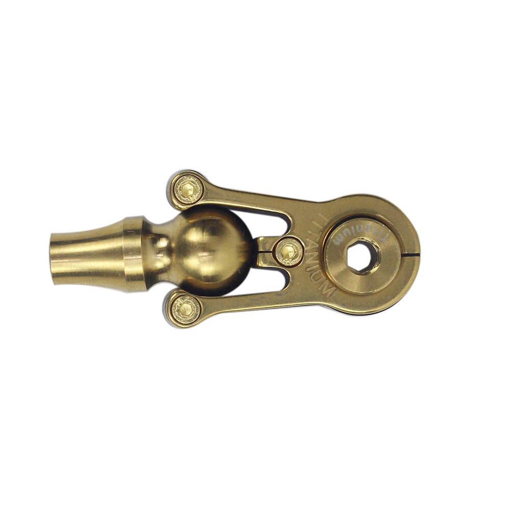 SILVEROCK Titanium Catch Ball Catcher With Bolt for Brompton 3SIXTY Folding Bike Stem Catcher: Catcher Ball Glod