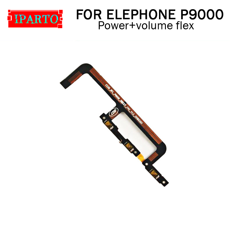 ELEFOON P9000 Zijknop Flex Kabel 100% Origineel Power + Volume knop Flex Kabel reparatie onderdelen voor ELEFOON P9000