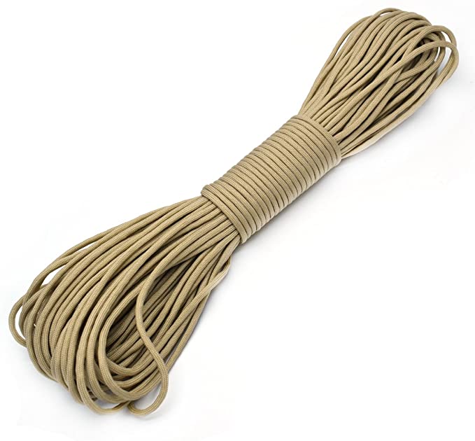 100Meters Paracorde 4mm 7 Strand Core Paracord Type III 550 Parachute Blue Rope Outdoor Camping Survival Equipment Tents Rope: color 03 / 100 meters