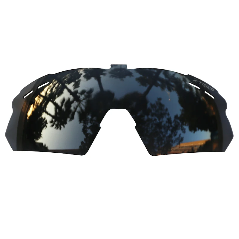 X-TIGER EXS Fietsbril Gepolariseerde lensaccessoires Vervangingslens Bijziendheid Frame Meekleurende lens Fietszonnebril Voeten: Blauw