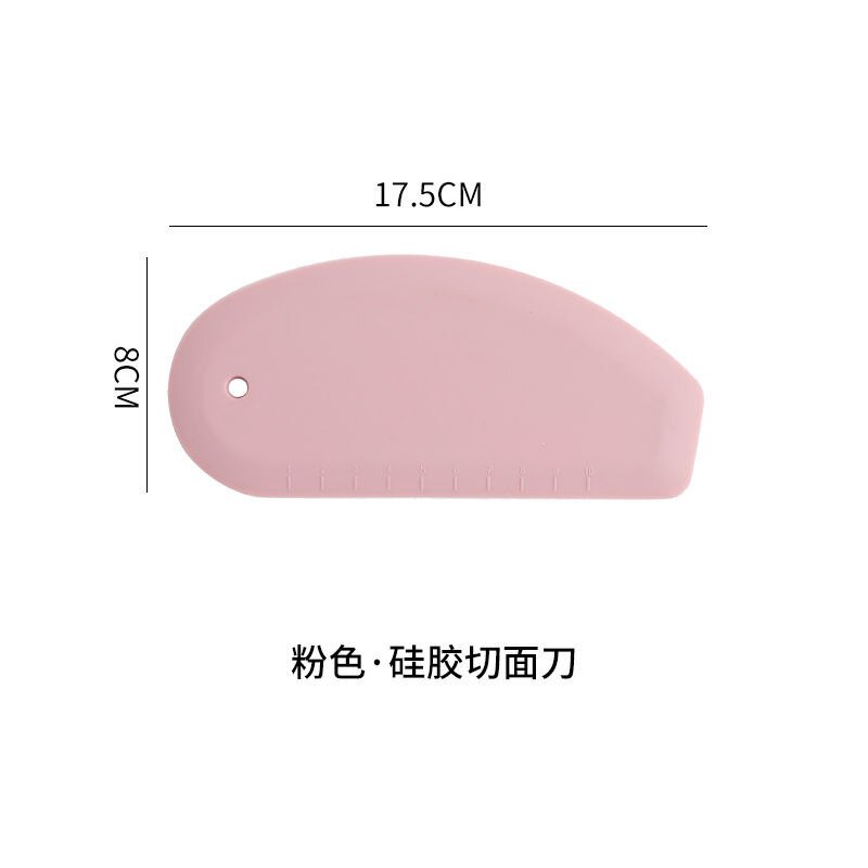 1Pcs Flexible Silicone Bowl Scraper Pastry Best Bench Scraper For Cakes Kitchen Aid Food Scraper For Dish Pan Bowl Dough Tools: 3