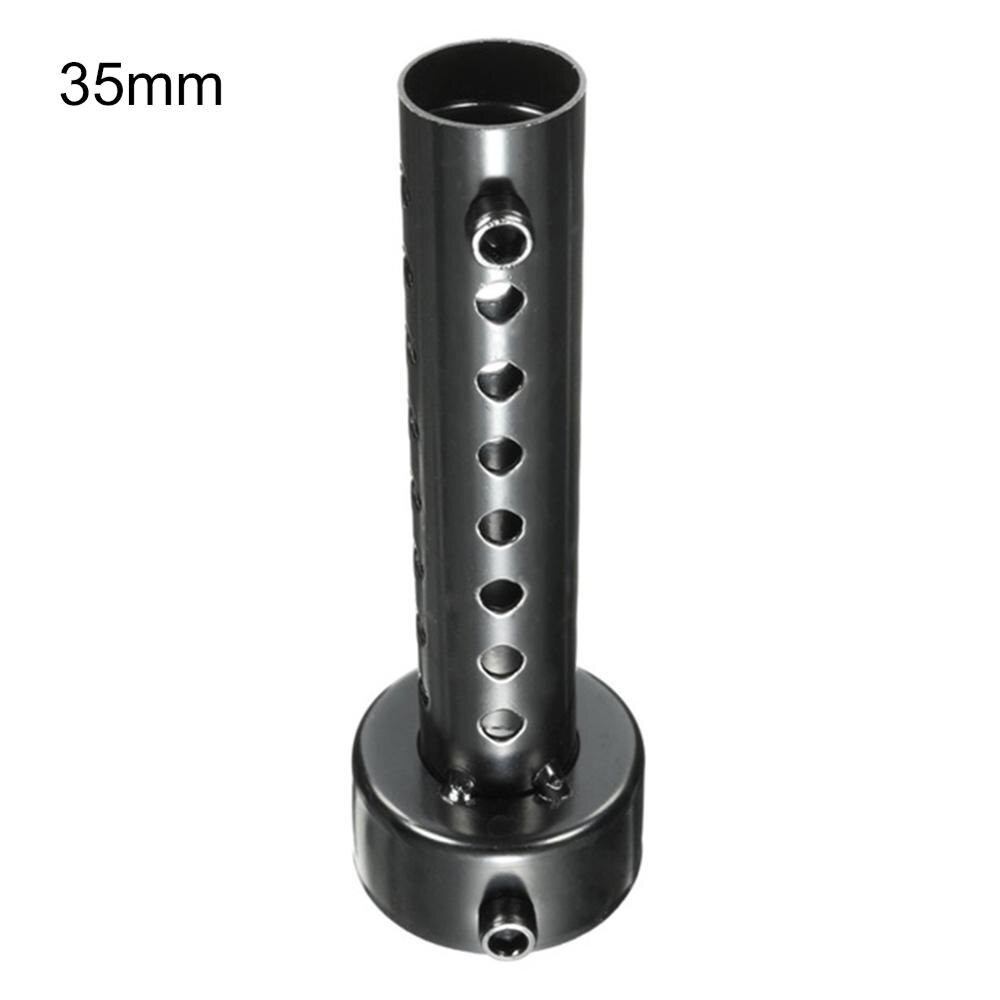 Motorcycle Exhaust Can Muffler Removable Silencer 35/42/45/48/60mm: Black