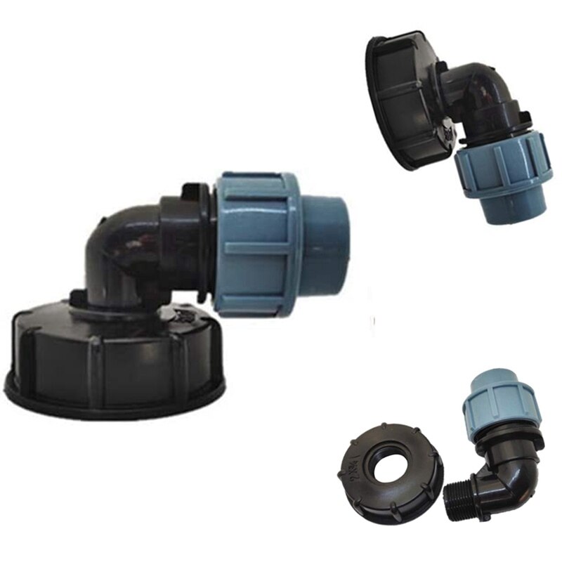 Ibc Ton Vat Water Tank Klep Connector Elleboog Outlet Handgereedschap Retail