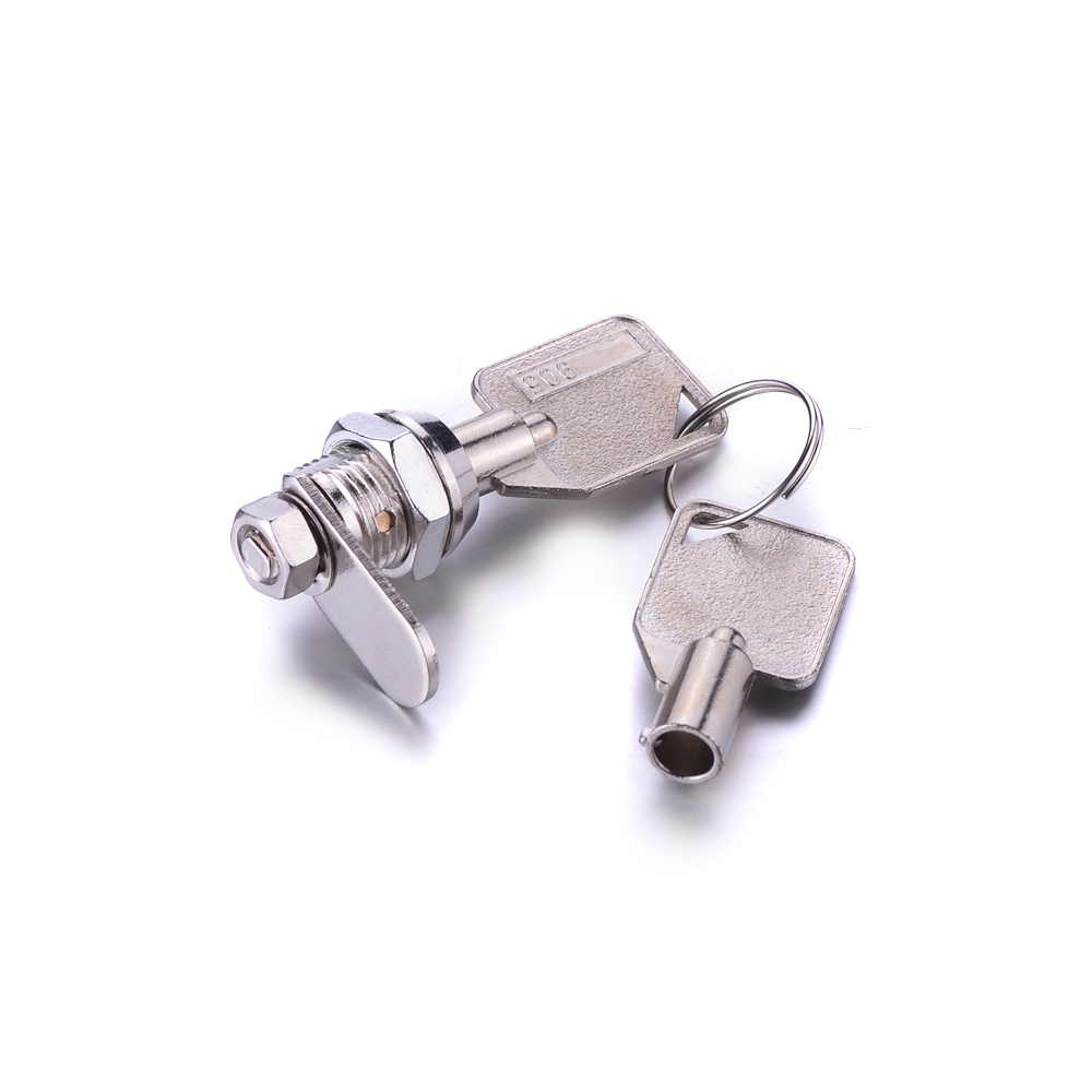 2pcs 12mm Cam Lock Door Cabinet MailBox Desk Drawer Cupboard Locker 2 Keys