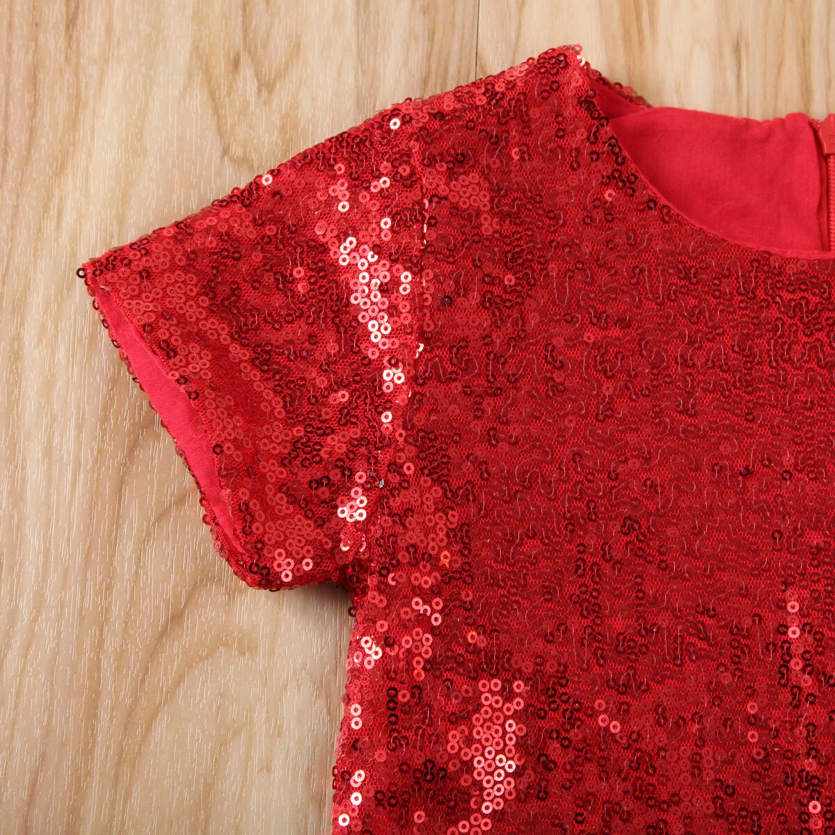 6M-4Y Bambino Del Capretto Del Bambino Delle Ragazze Vestiti Set Principessa Paillettes T Shirt + Bow Gonne Abiti per Bambini Ragazze Festa di Compleanno Costumi