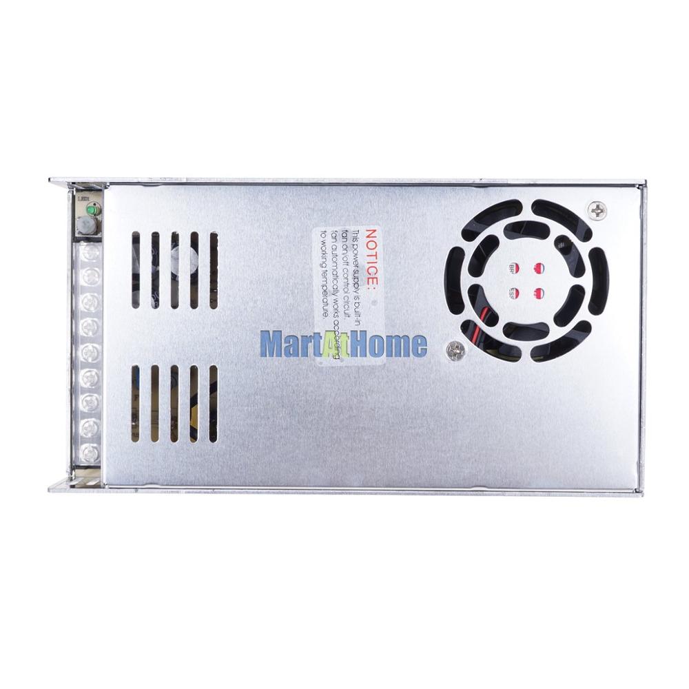 360W Switching Power Supply PSU Switchable Input AC110V/220V Output DC 12V/15V/24/36/48V/60V for CNC Machine, LED