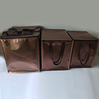 Faltbare Große Kühltasche Tragbare Große Isolierte Taschen Wasserdicht Eis Packung lebensmittel verpackung container Verdicken Kühler Box tasche: 12inch(40X40X40CM)