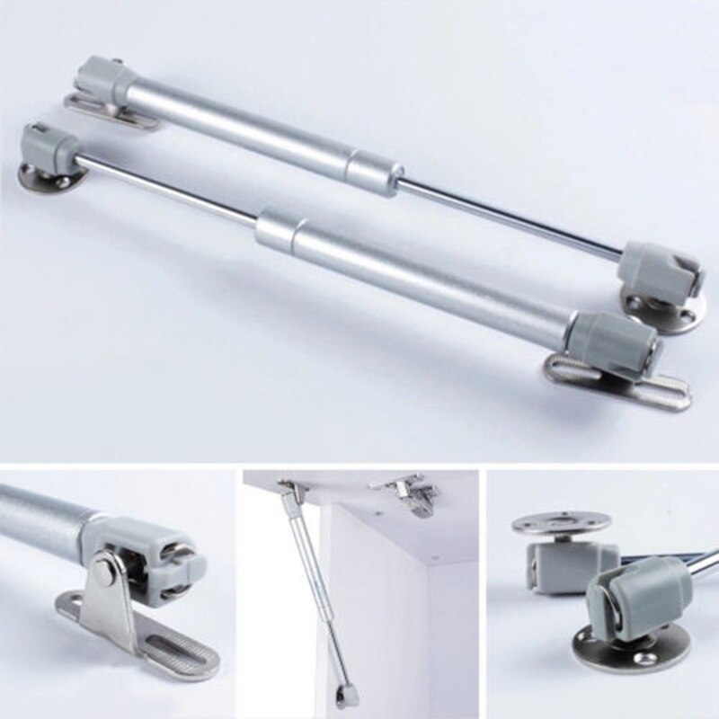 40-150N 15kg Cabinet Hinges Furniture Gas Spring Kitchen Cupboard Door Lift Support Lid Stays Soft Close Open Cabient Hardware