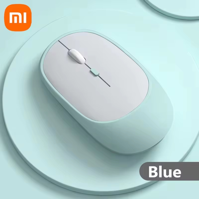 Bezprzewodowa mysz Xiaomi Bluetooth z możliwością ładowania przez USB Ergonomia Myszy 2,4G typu C z regulacją DPI Silent Morandi Przenośna mysz biurowa: Black
