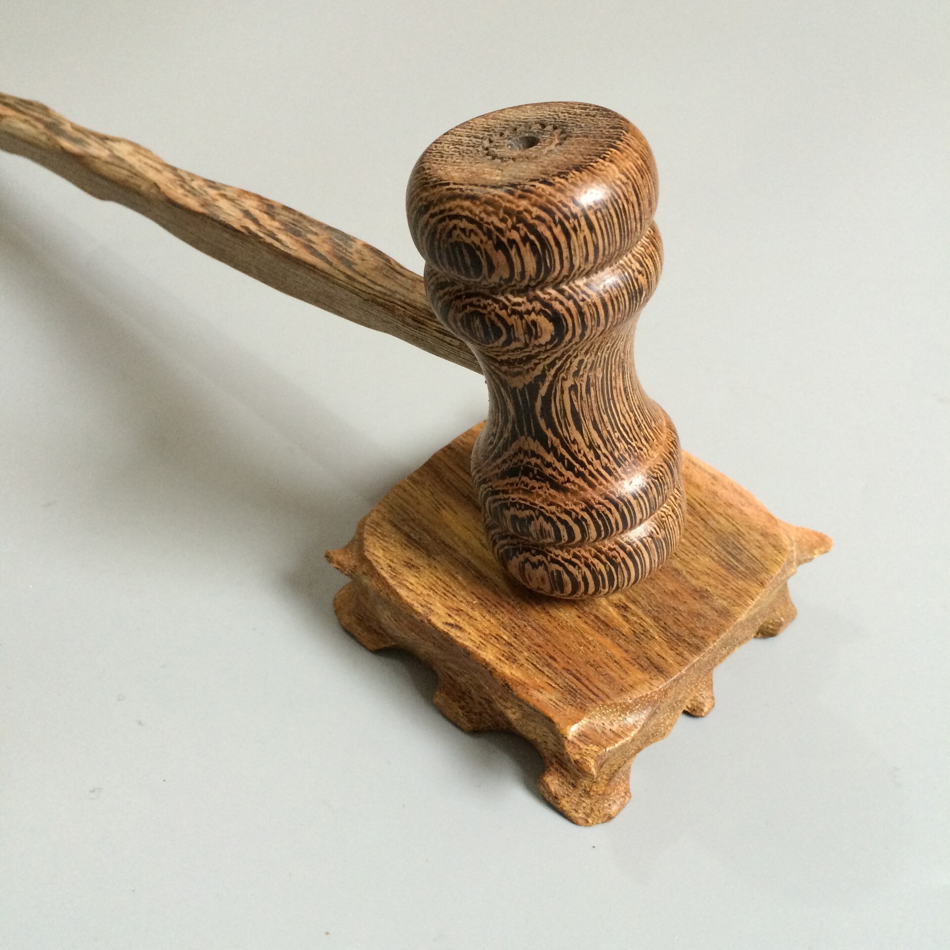 Real wood auction hammer judge hammer court mallet auction special auction hammer simulation court trial mallet: Black