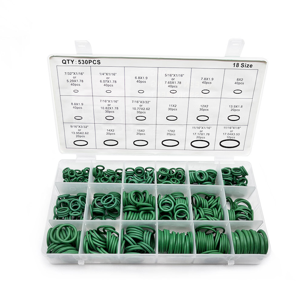 O-Ring Assortiment Kit Set Nitrilrubber Hogedruk O-ringen NBR Afdichtingsset voor Loodgieterswerk Automotive en Kraanreparatie O-ringen
