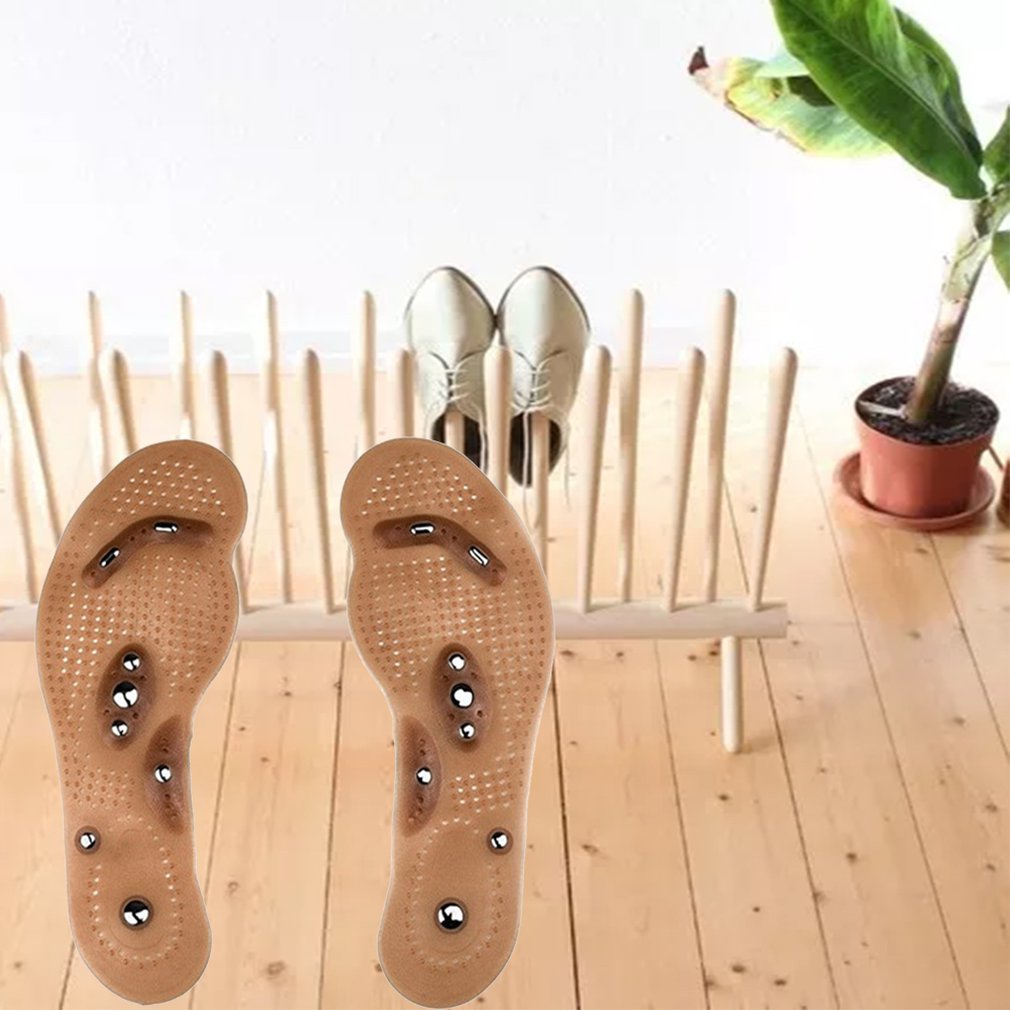 Magnetische Therapie Abnehmen Einlegesohlen für Gewicht Verlust Fuß Massage Gesundheit Pflege Schuhe Matte Pad Akupunktur Massieren Einlegesohle Sohle