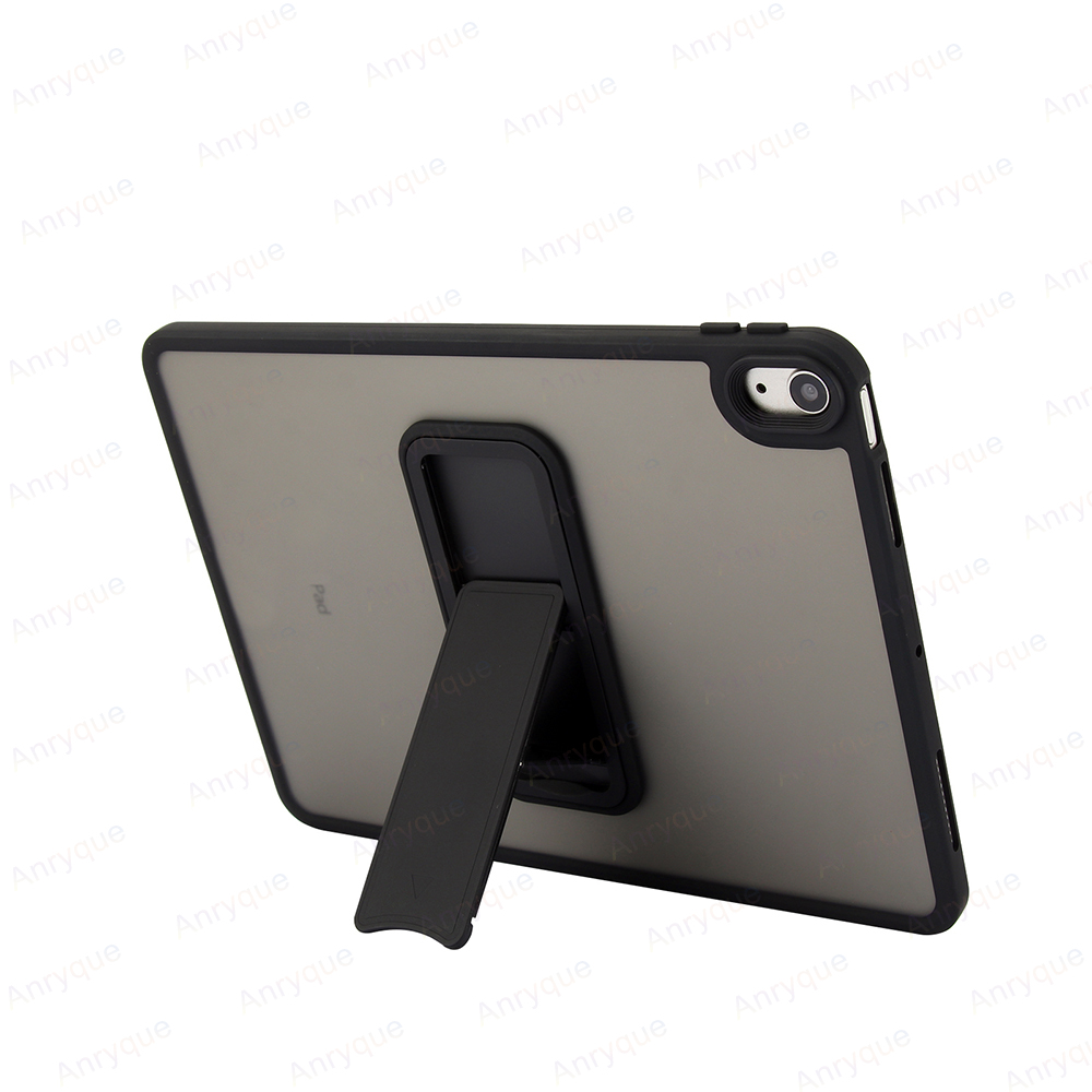 Caso de suporte para ipad 11a geração 11 Polegada 2025/10a geração 10.9 ''2022 acrílico fosco capa dura funda com suporte: 12.4 / Branco
