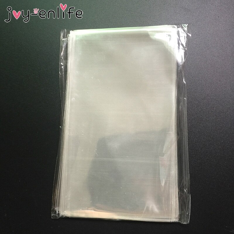 100Pcs Diy Bruiloft Verjaardagsfeestje Zoete Cellofaan Clear Candy Opbergzakken Cookies Lollipops Cake Verpakking Eenhoorn Decoratie