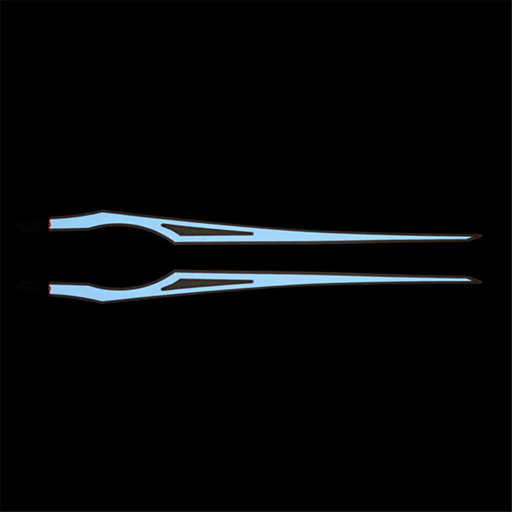 Nuoxintr Motorhelm Light Strip Waterdicht Led El Koud Licht Night Rijden Signaal Lichtgevende Gemodificeerde Licht Helm Sticker