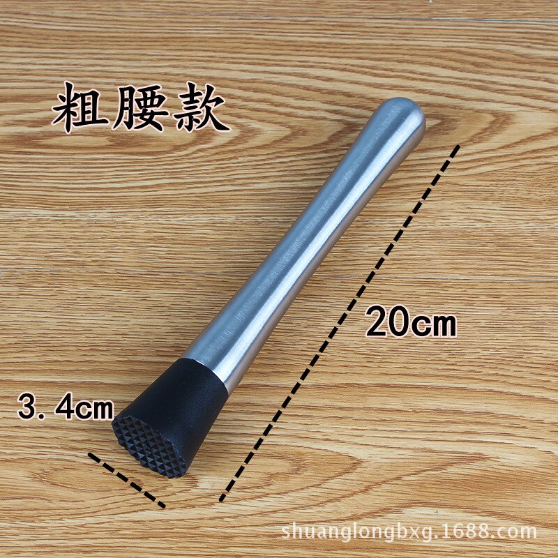 304 Stainless Steel Popsicle Cocktail Ice Crusher Lemon Juice Hammer Popsicle Bar Supplies Cocktail Stirrer