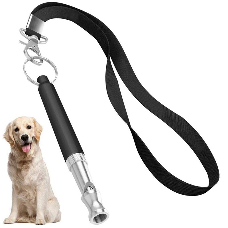 Silbato para perros, silbato para adiestramiento de perros para dejar de ladrar frecuencia ajustable, herramienta de entrenamiento de sonido ultrasónico, corteza silenciosa C