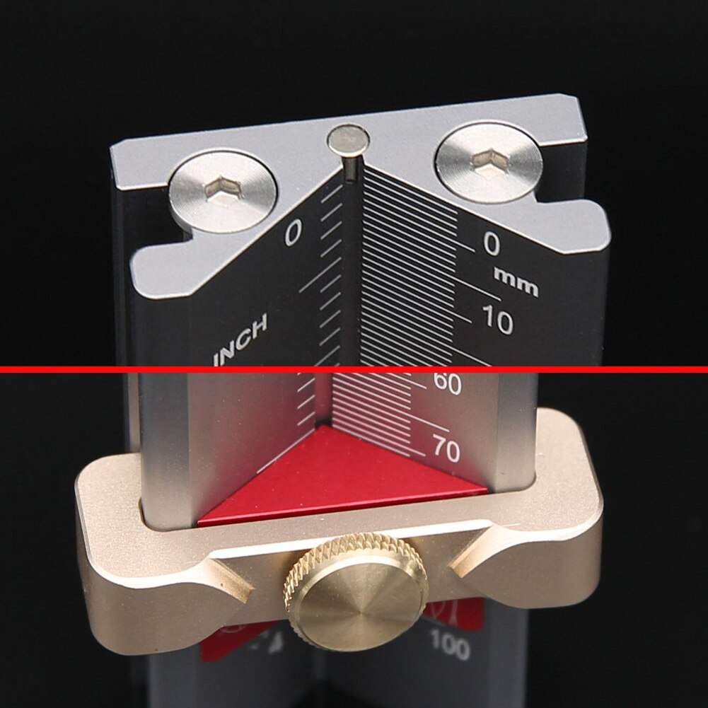 Drill Depth Positioner Height Clamping Equipment Stop Collar Positioner Ring Digital Easy Reading Limited Accurate Block