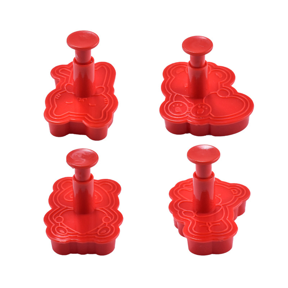 4 pz/impostato palloncino amore stampo per biscotti stampo per biscotti san valentino stampi per biscotti stampo per biscotti in plastica stampo per biscotti
