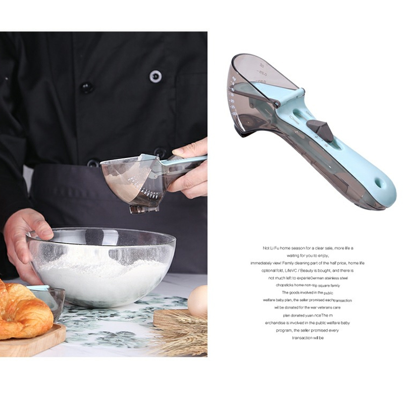 Magnetic Adjustable Kitchen Measuring Spoon