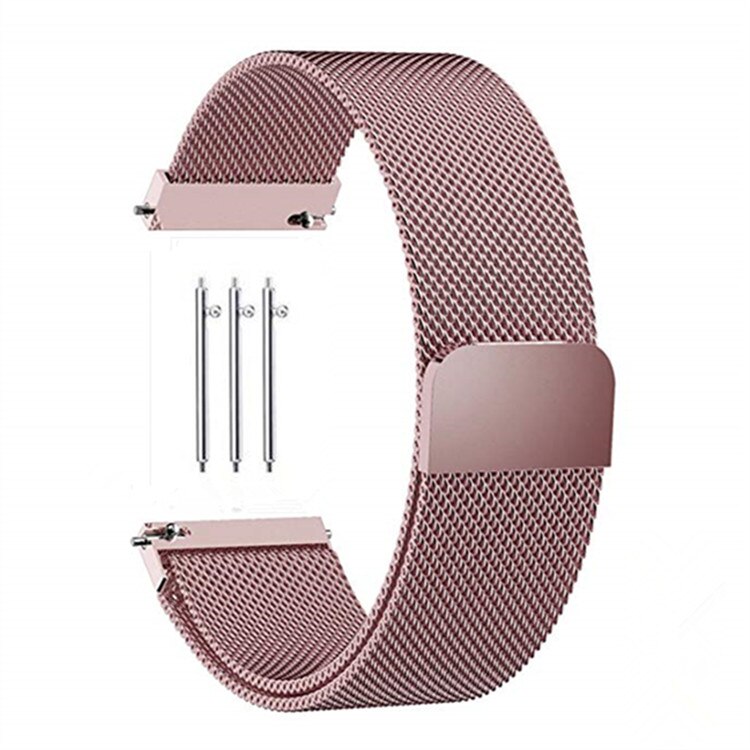20mm 22mm milanese strap for Samsung galaxy watch 46mm 42mm gear S3 frontier huawei watch gt 2 active 2 amazfit bip band