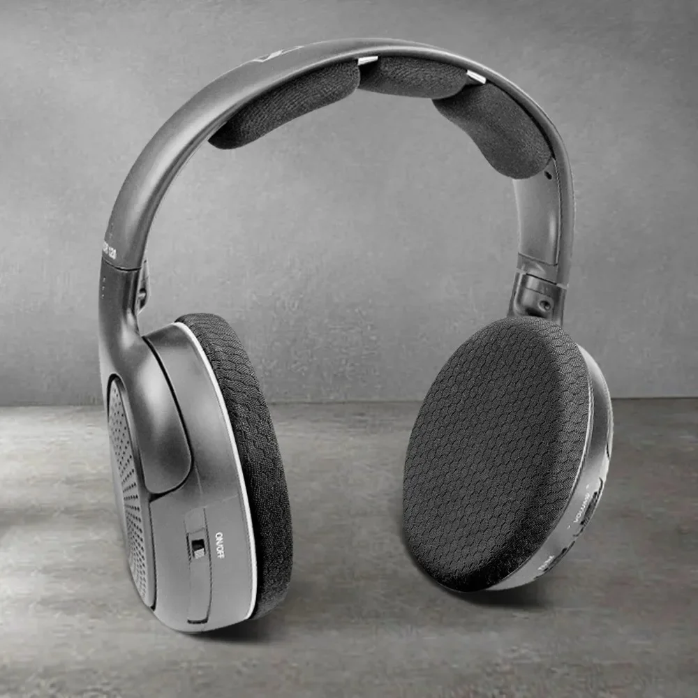 Almohadillas de terciopelo de repuesto para auriculares Sennheiser RS HDR 100 110 115 117 119 120 120II 135