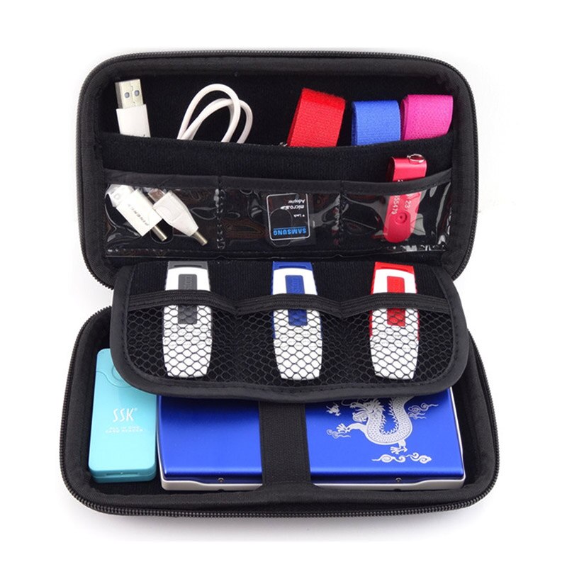 Funda de disco duro Original, bolsa de protección de HDD portátil para disco duro externo de 2,5 pulgadas/auriculares/funda de disco duro U